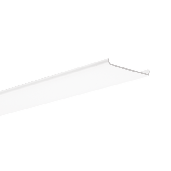Difuzor LIGER-45 satinat pentru profil aluminiu bandă LED