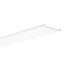 Difuzor LIGER-45 satinat pentru profil aluminiu bandă LED