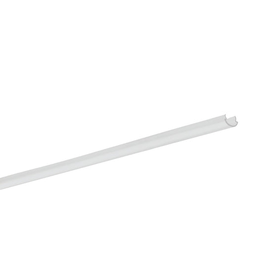 Difuzor PIKO-7R semi-transparent pentru profil aluminiu bandă LED