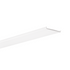 Difuzor KOPRO-38 satinat pentru profil aluminiu bandă LED