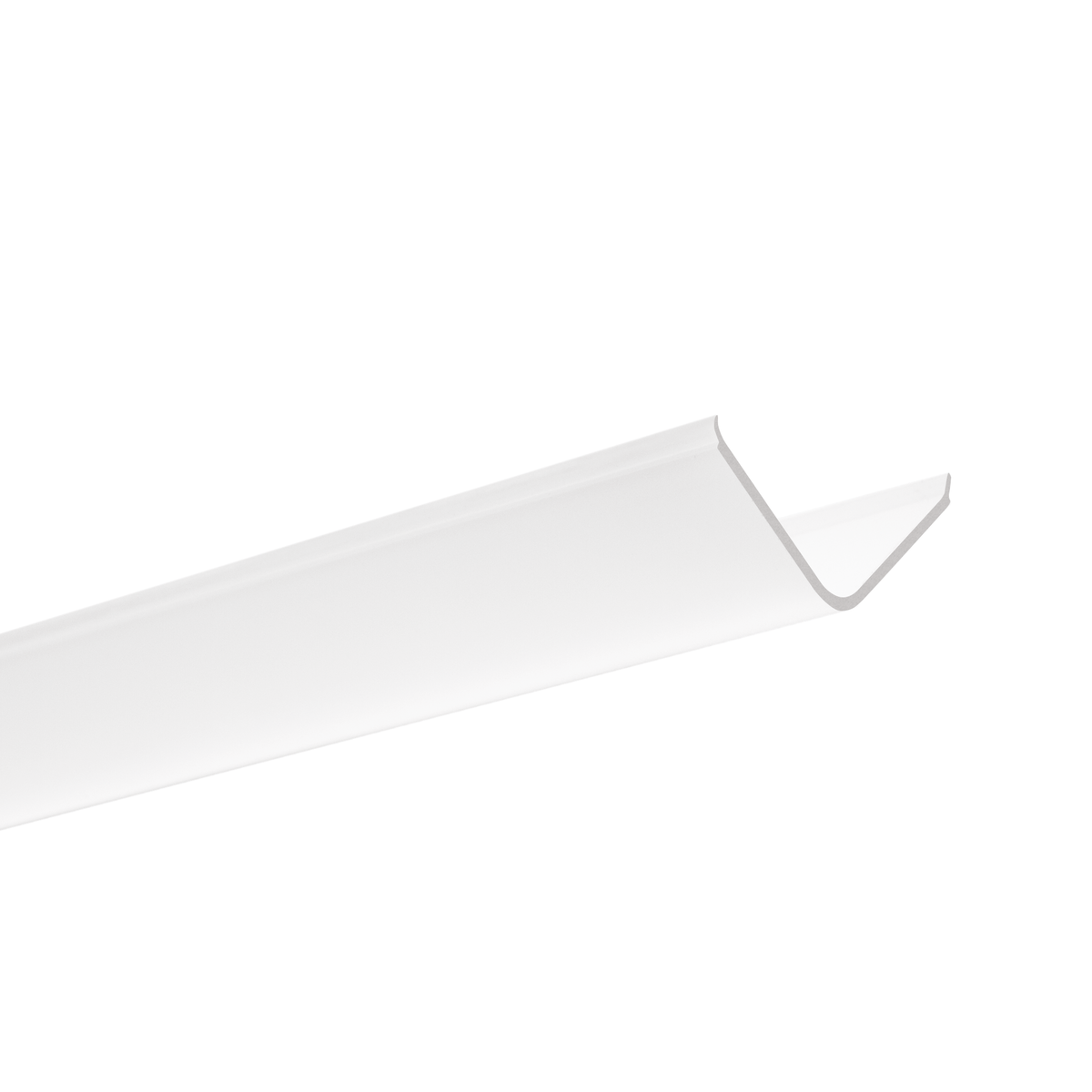 Difuzor KOPRO-38S satinat pentru profil aluminiu bandă LED
