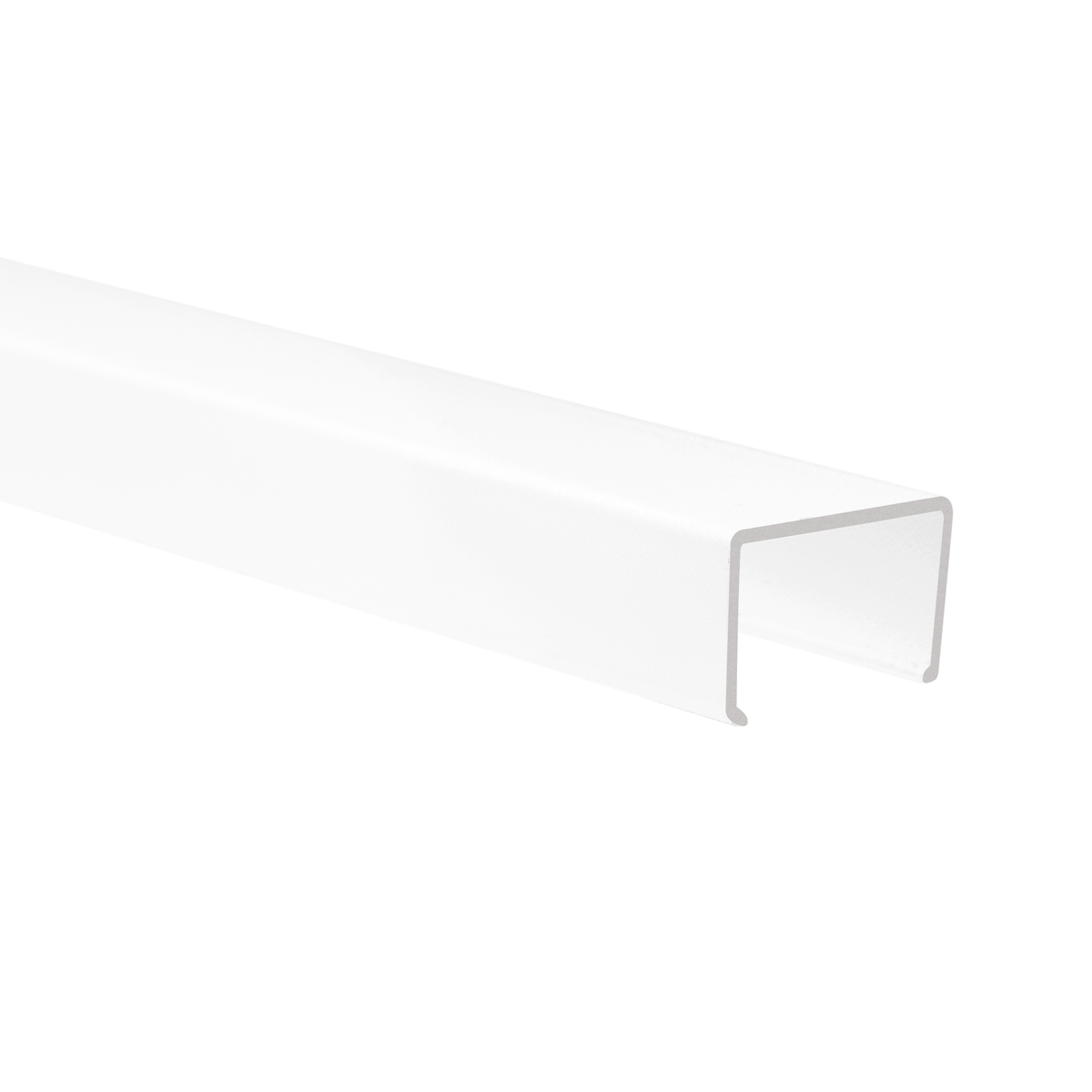 Difuzor KIDES-DUO-33S semi-transparent pentru profil aluminiu bandă LED