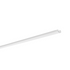 Difuzor PIKO-7R satinat pentru profil aluminiu bandă LED