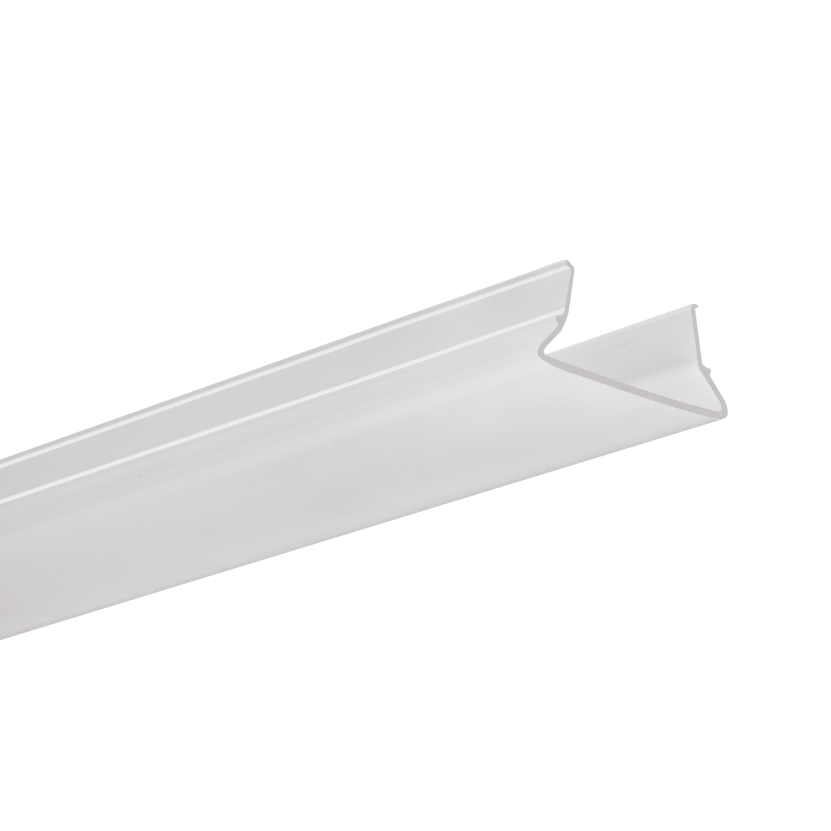 Difuzor FOLED-50 satinat pentru profil aluminiu bandă LED