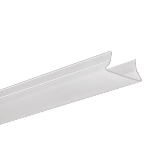 Difuzor FOLED-50 satinat pentru profil aluminiu bandă LED