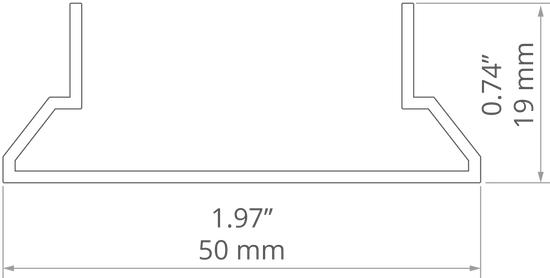 Desen tehnic difuzor FOLED-50