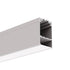 Profil aluminiu bandă LED DES, argintiu anodizat