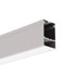 Profil aluminiu bandă LED GLADES, argintiu anodizat