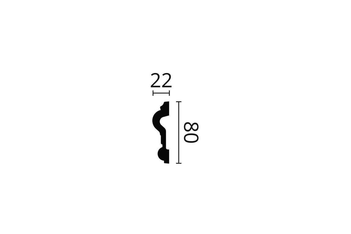 BRAU POLIURETAN Z32 - 200 x 8 x 2.2 cm - imagine 2