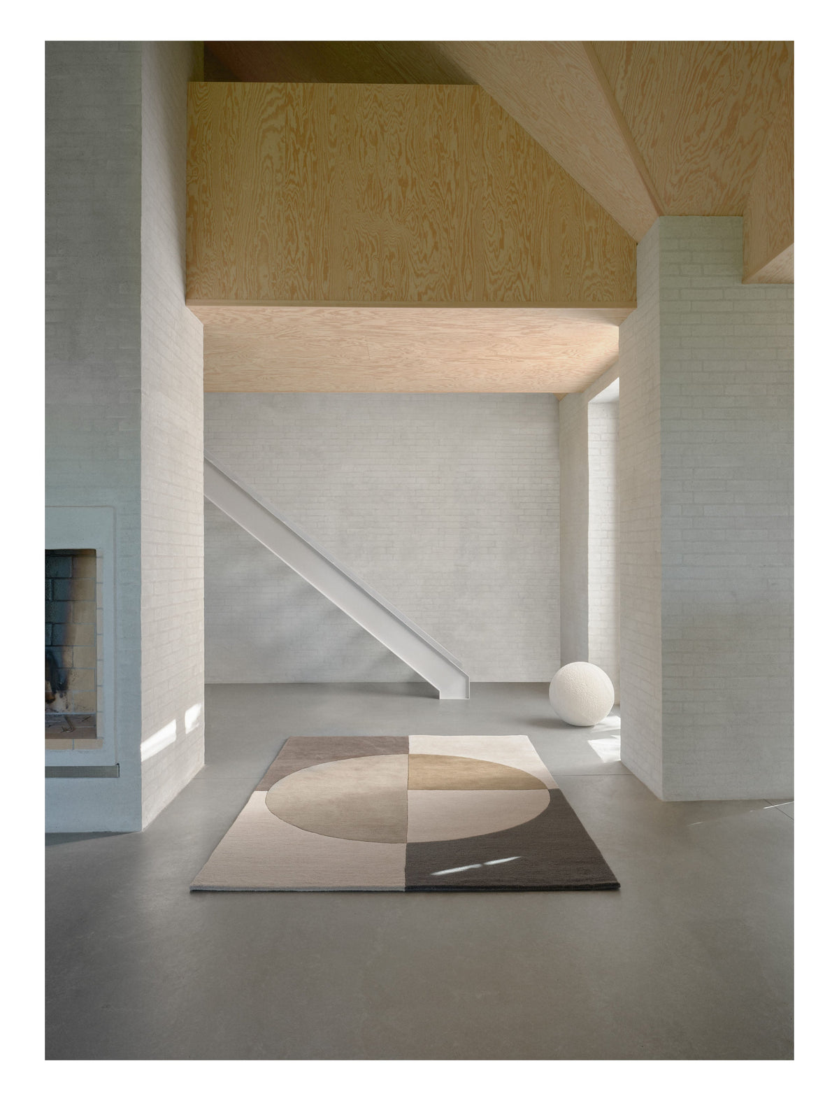 Covor Radiality oliv