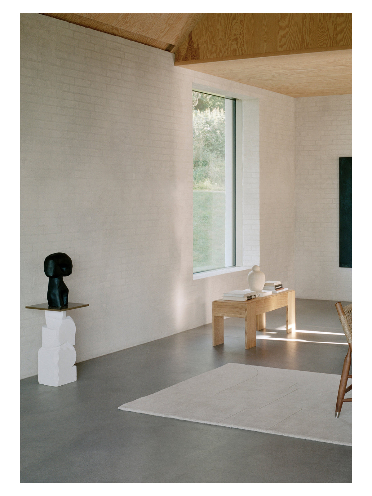 Covor Geometric Maze bej
