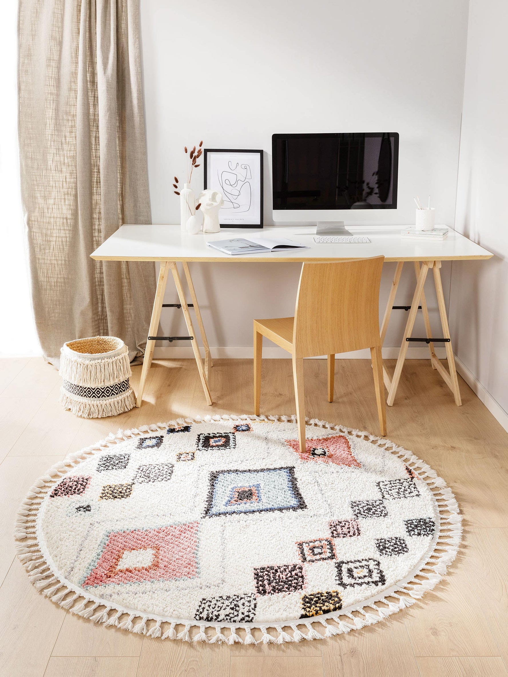 Covor rotund Bosse Multicolour