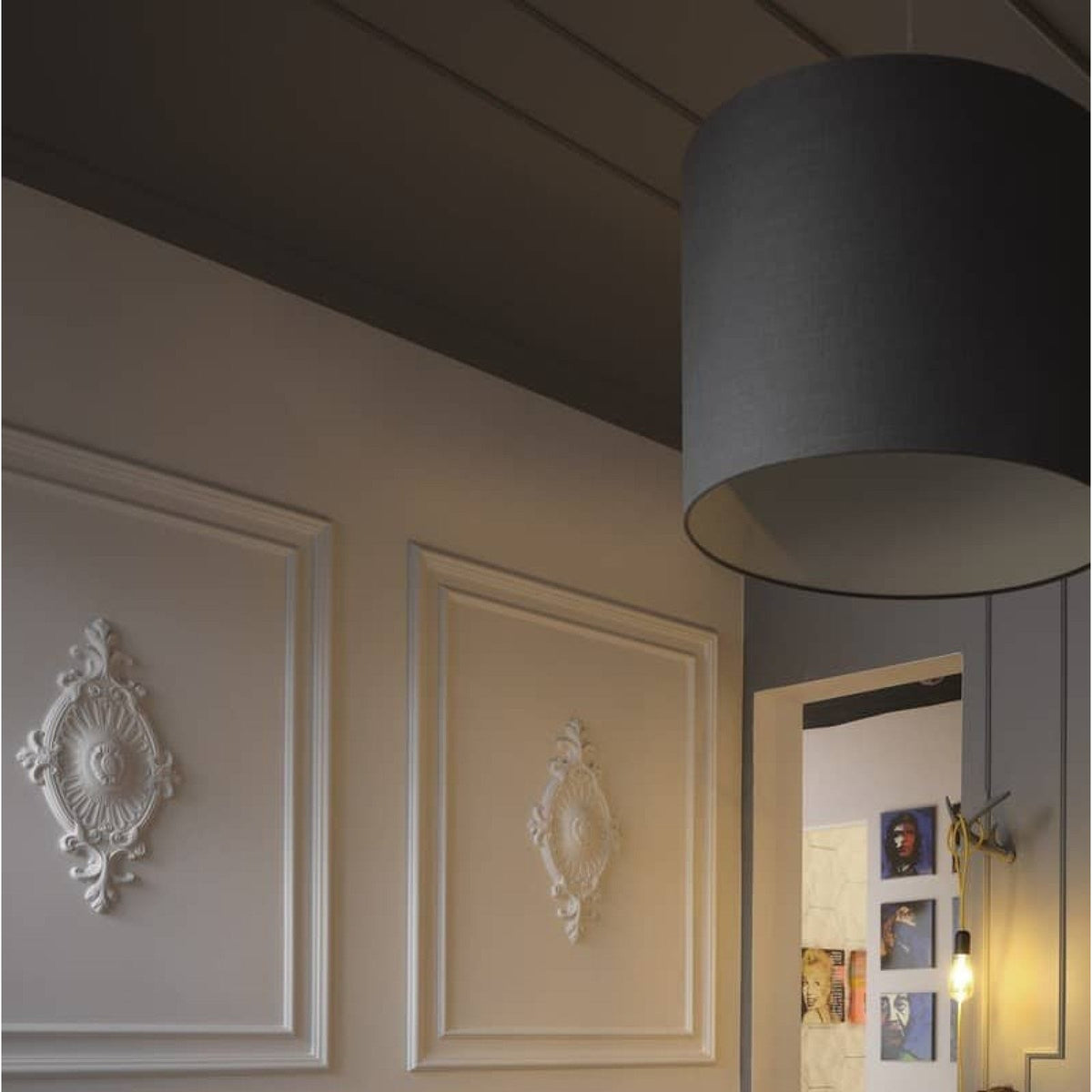 ROZETA OVALA POLIURETAN R1 - 60.5 x 31 cm - imagine 3