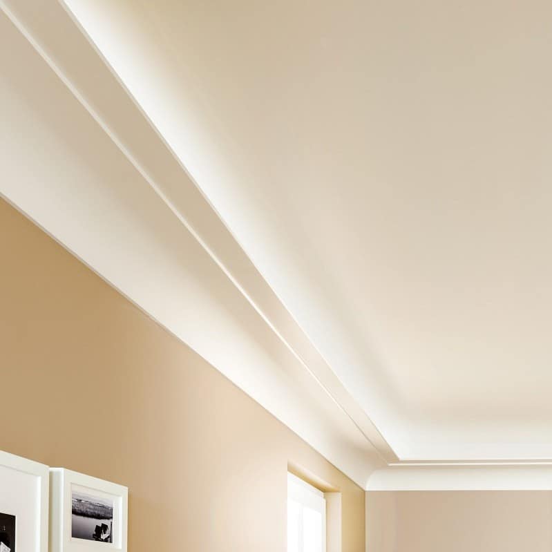 CORNISA POLIURETAN AD22 - 200 x 10 x 22.5 cm - imagine 3