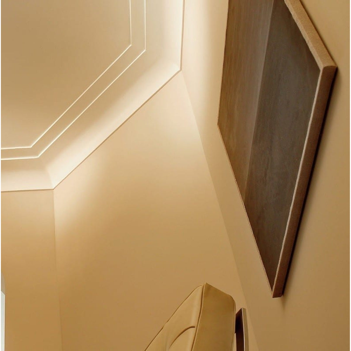 CORNISA POLIMER DUR WT22 - 200 x 10 x 22.5 cm - imagine 4
