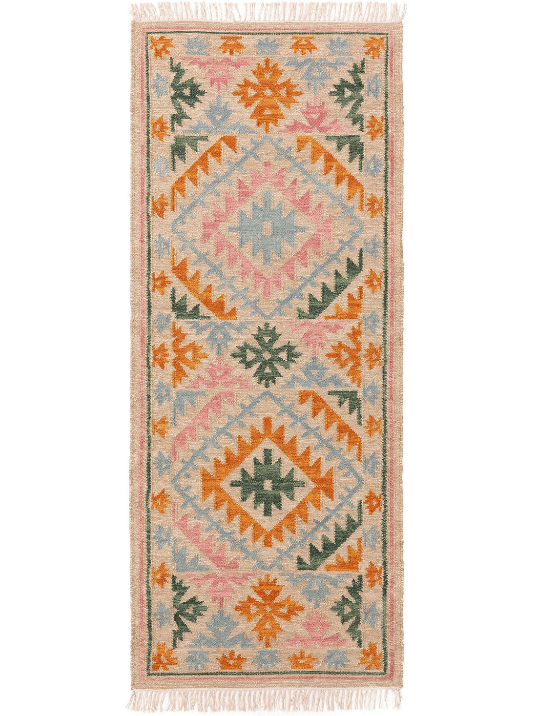 Hand Woven Kilim Zohra Multicolour/Beige