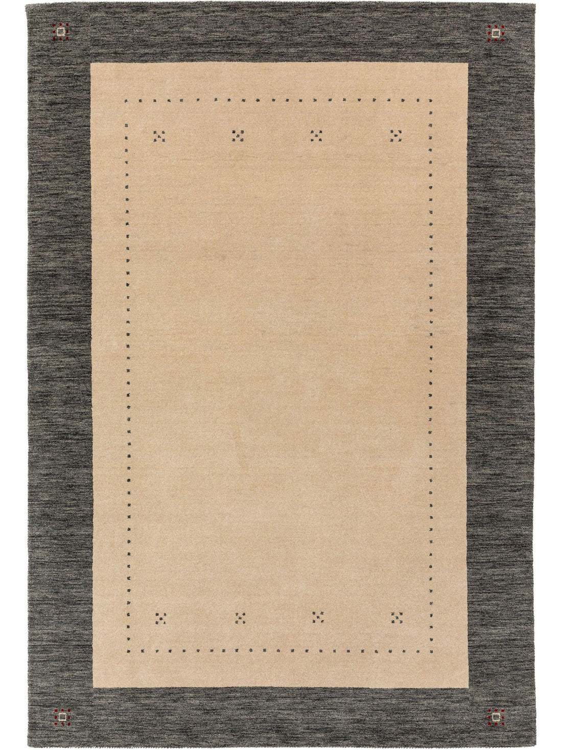 Covor de lână Jamal Beige/Grey