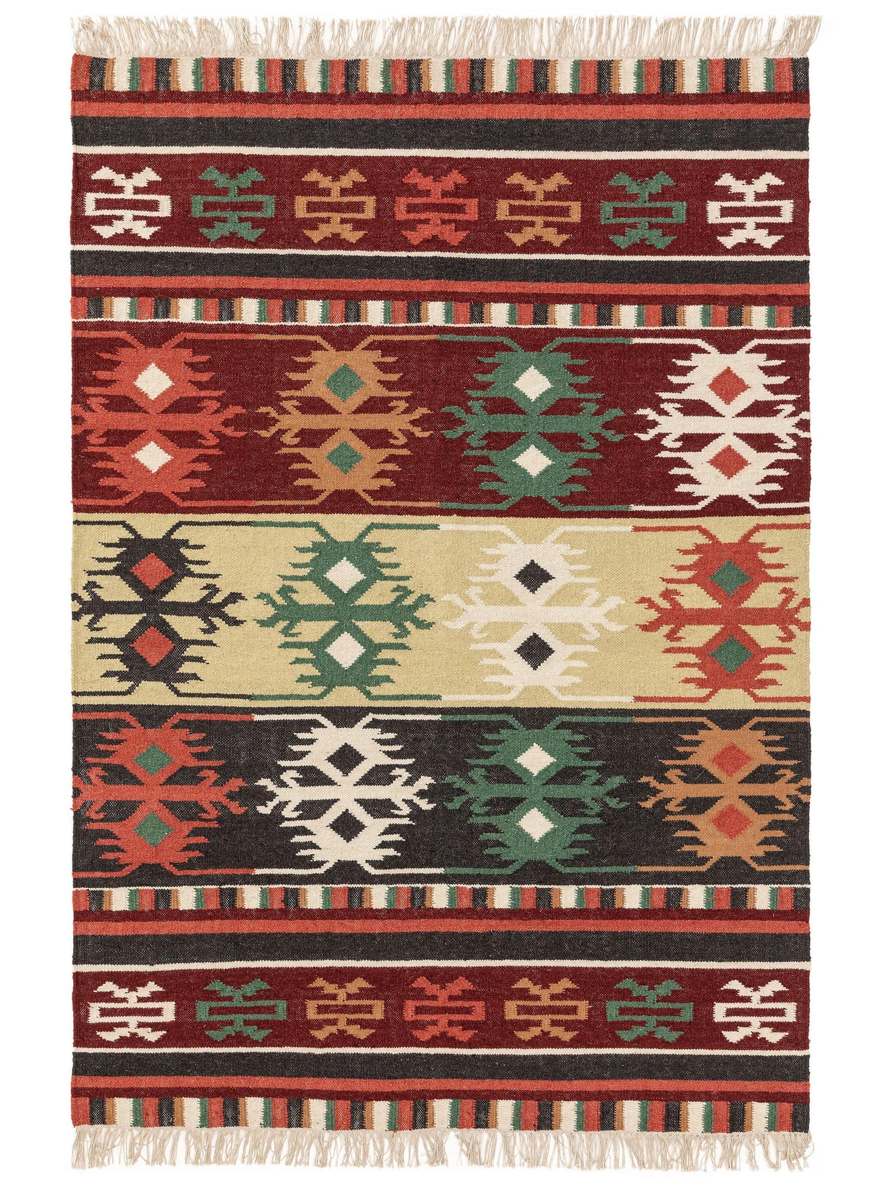 Hand Woven Kilim Zalan Multicolour