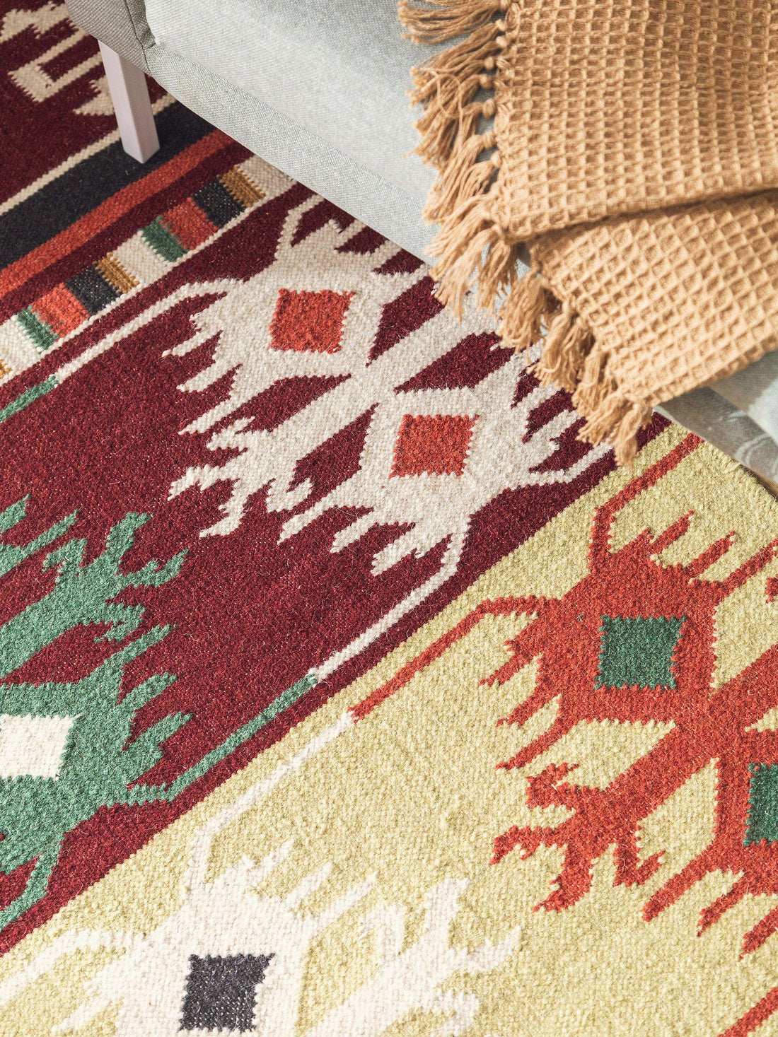 Hand Woven Kilim Zalan Multicolour