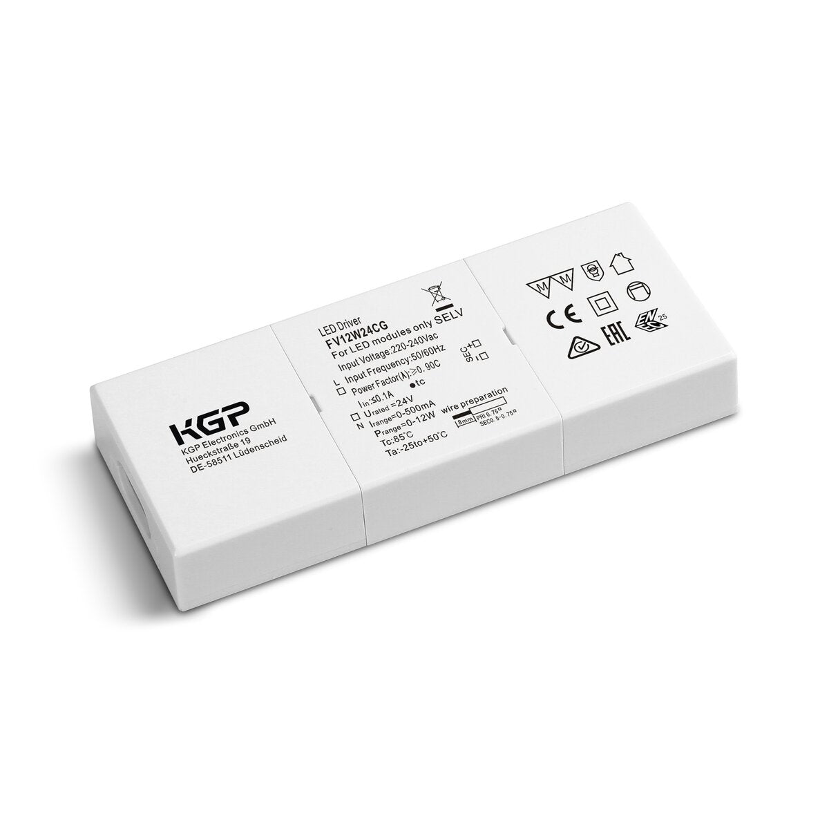 Sursă alimentare LED 24V IP20, 12 W