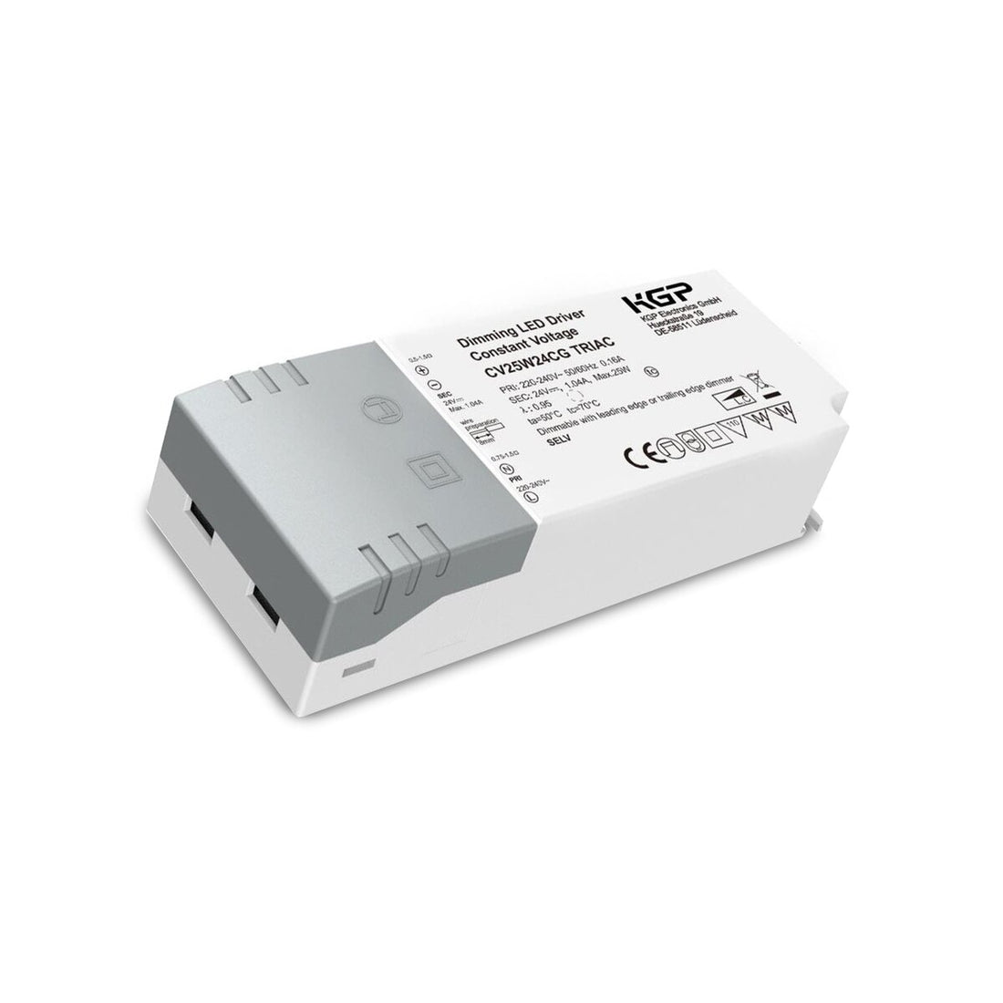 Sursă alimentare LED 24V dimabilă TRIAC, IP20, 25–100 W