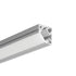 Profil aluminiu bandă LED 45-PLUS, argintiu anodizat