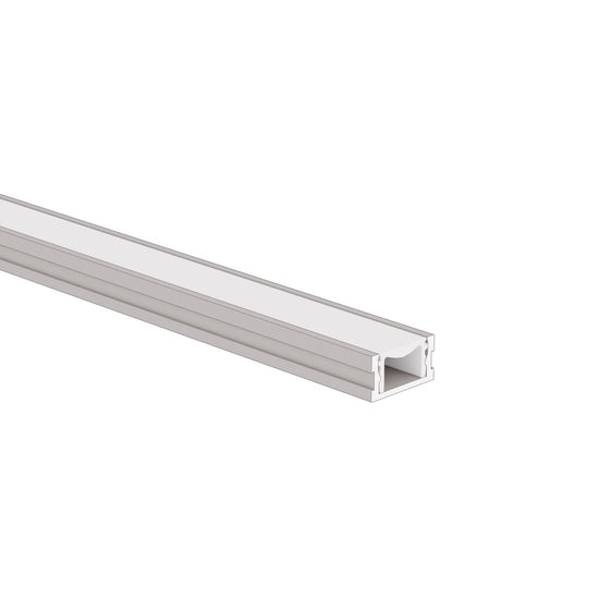 Profil aluminiu bandă LED HR-SLIM, argintiu anodizat