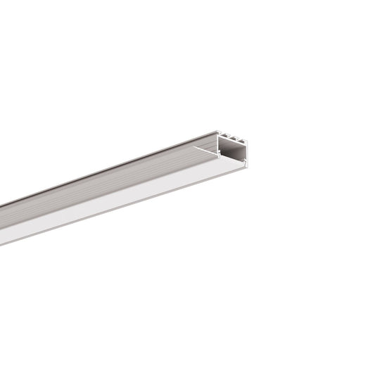 Profil aluminiu bandă LED KOZUS-BOK, argintiu anodizat