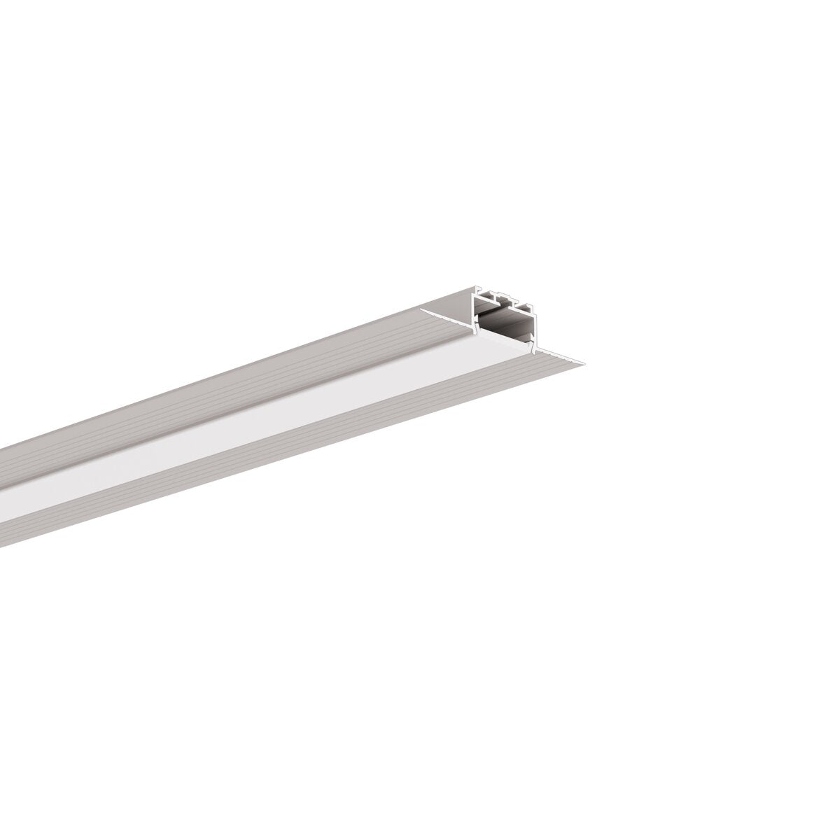 Profil aluminiu bandă LED KOZMA-22, aluminiu brut