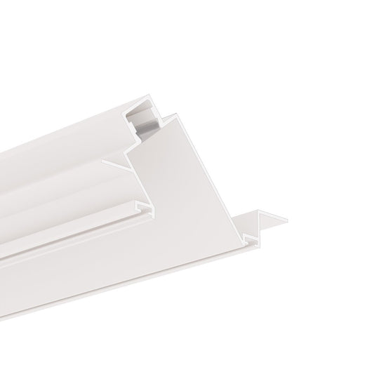 Profil aluminiu bandă LED POKET, alb vopsit
