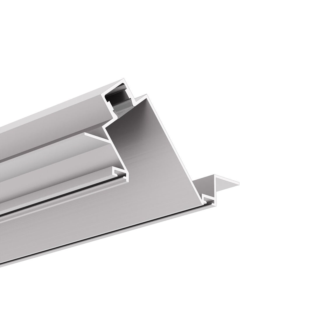 Profil aluminiu bandă LED POKET, aluminiu brut