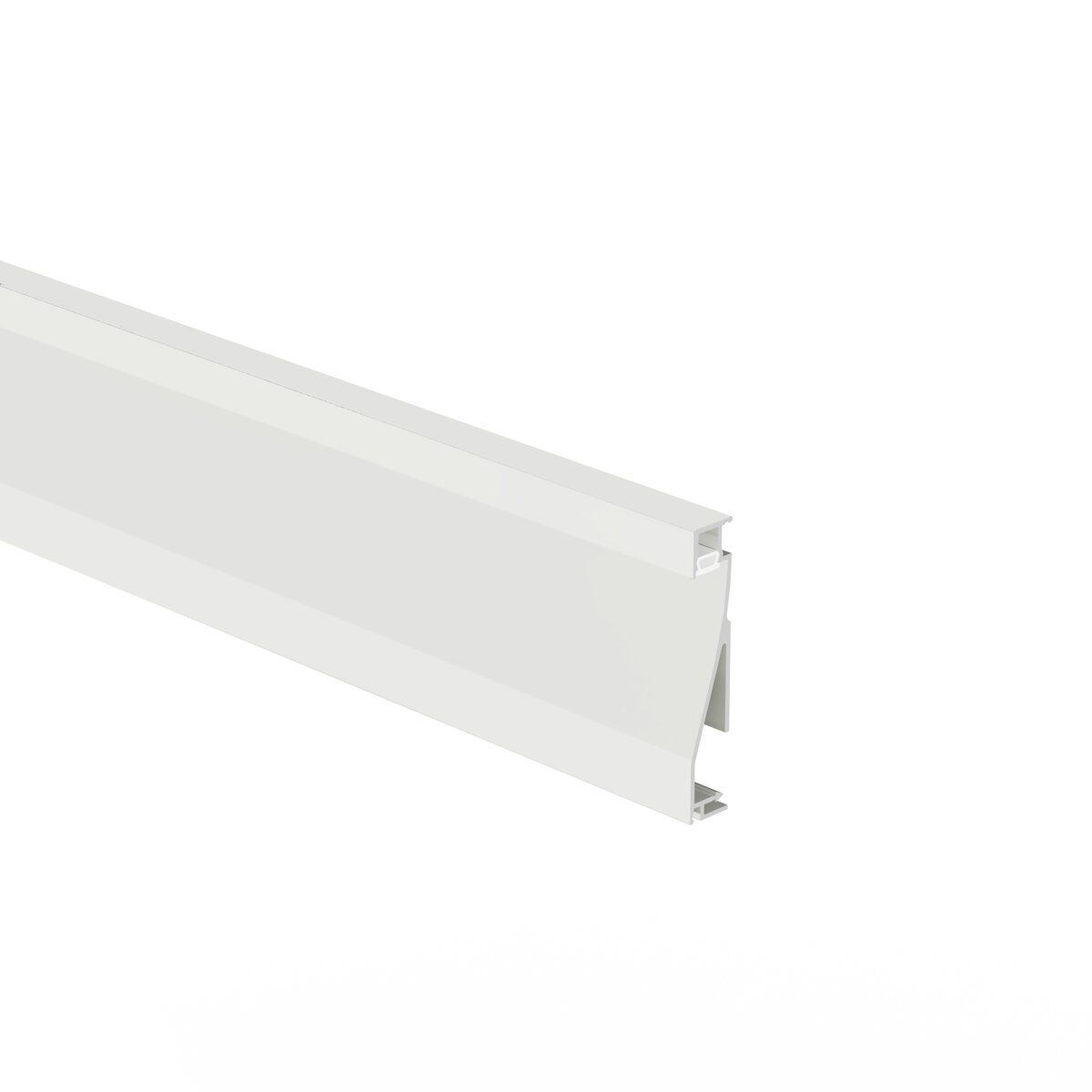 Profil aluminiu bandă LED OLIS, alb vopsit