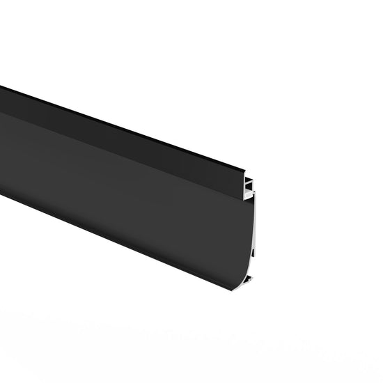 Profil aluminiu bandă LED OLIS-K, negru anodizat