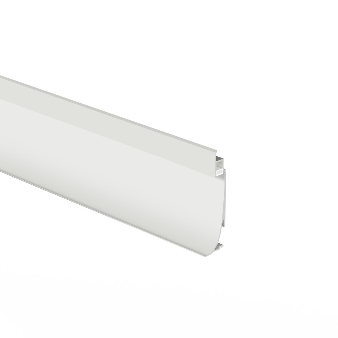 Profil aluminiu bandă LED OLIS-K, alb vopsit