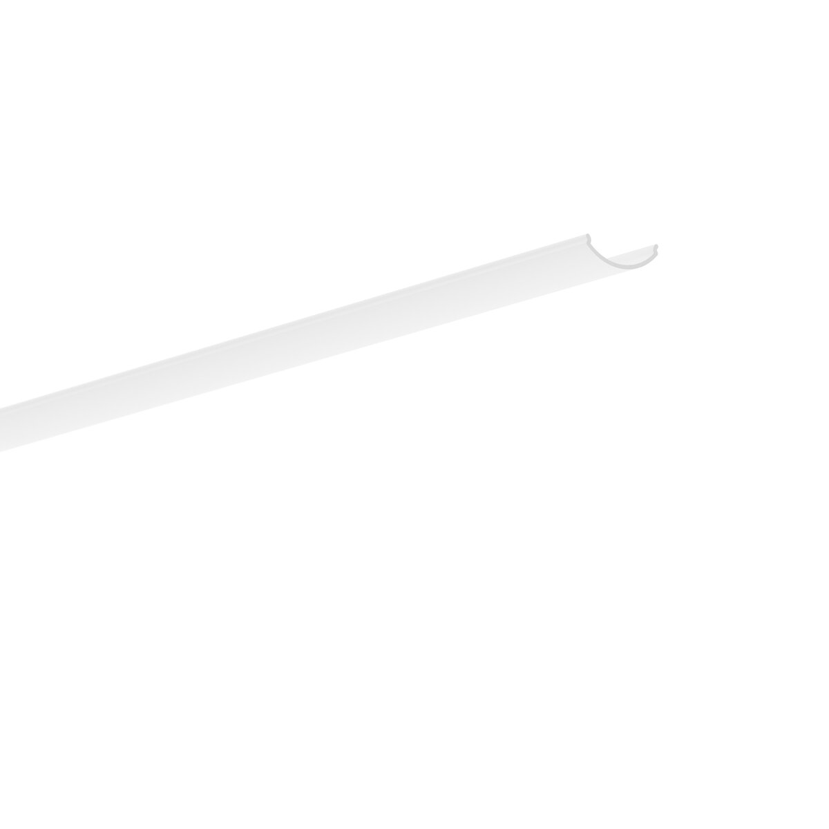 Difuzor KOPROMA-19R mat pentru profil aluminiu bandă LED