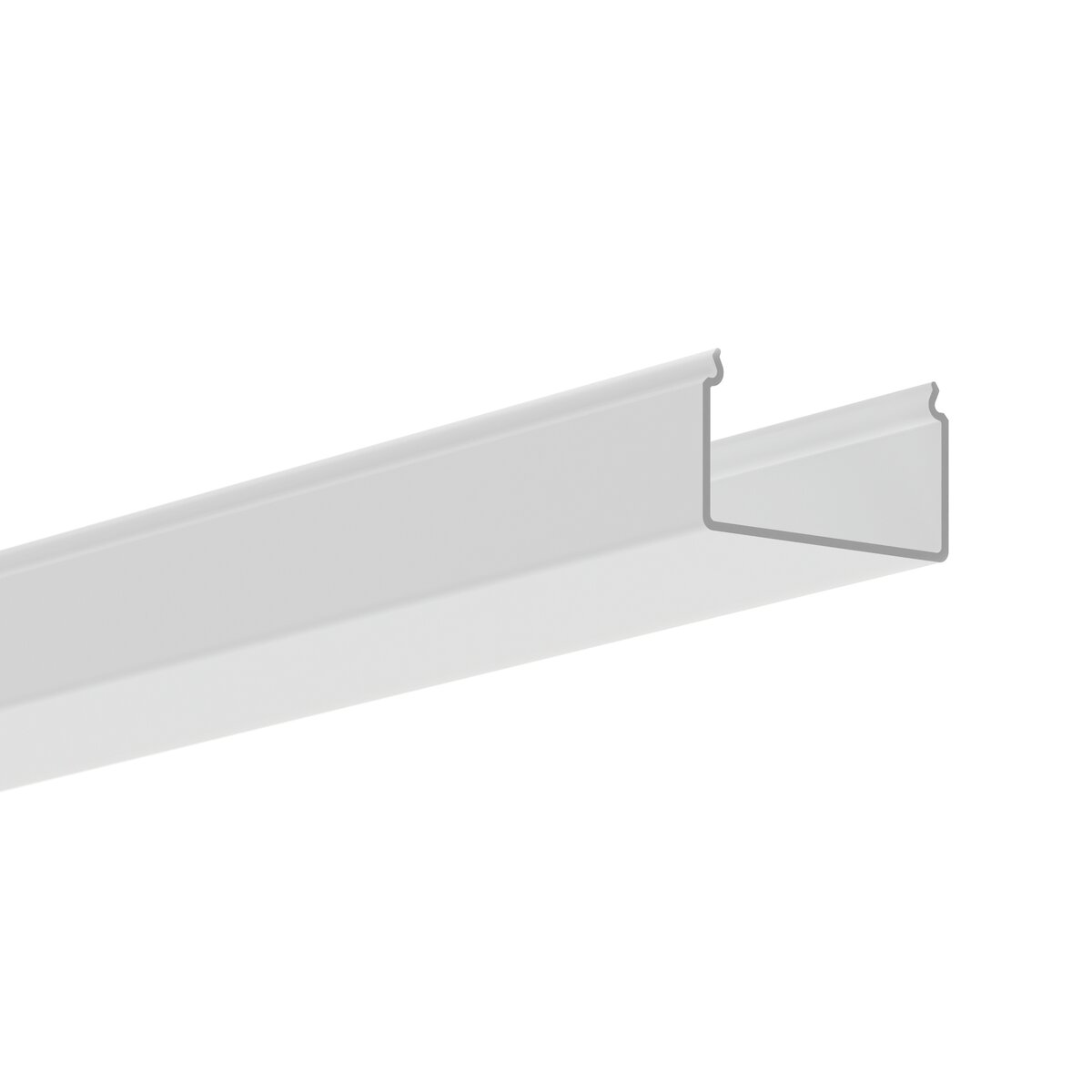 Difuzor G-50S satinat pentru profil aluminiu bandă LED