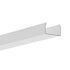 Difuzor G-50S satinat pentru profil aluminiu bandă LED
