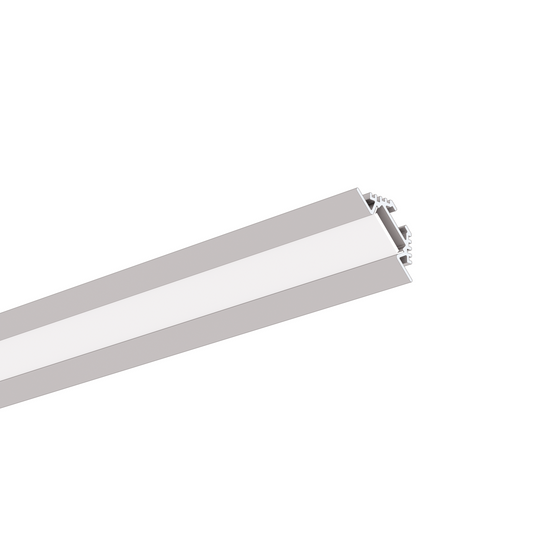 Profil aluminiu bandă LED PAC-ALU, argintiu anodizat