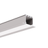 Profil aluminiu bandă LED LARKO, argintiu anodizat