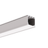 Profil aluminiu bandă LED LOKOM, argintiu anodizat
