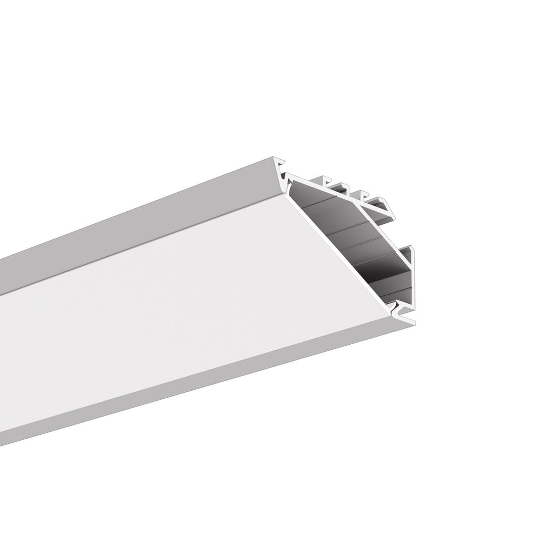 Profil aluminiu bandă LED KOPRO-30, argintiu anodizat