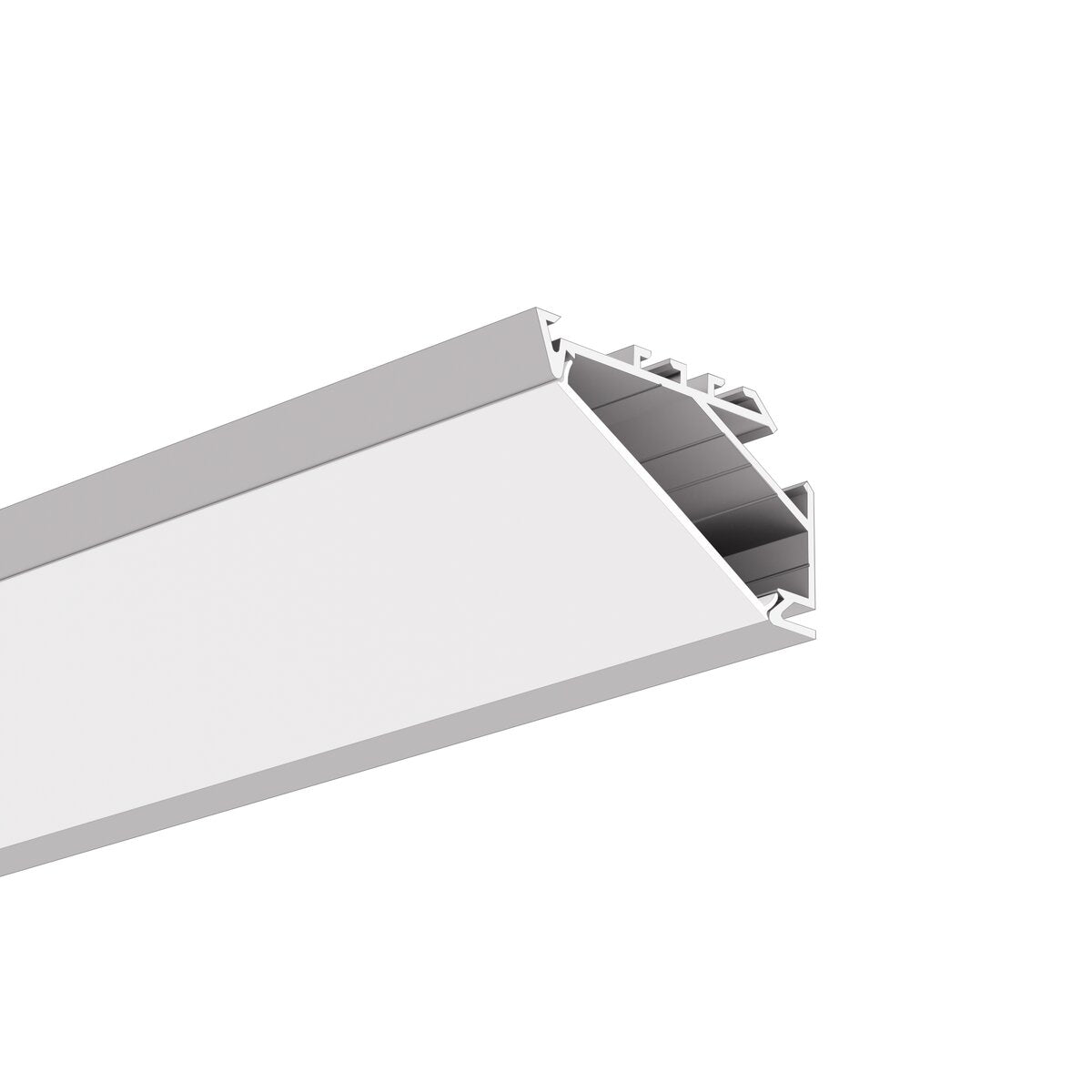 Profil aluminiu bandă LED KOPRO-30, argintiu anodizat