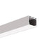 Profil aluminiu bandă LED 3035-O, argintiu anodizat