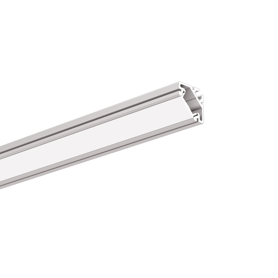 Profil aluminiu bandă LED 45-16, argintiu anodizat