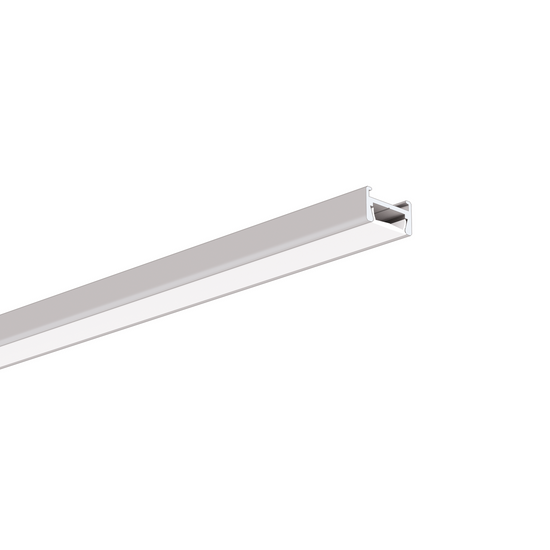 Profil aluminiu bandă LED MICRO-H, argintiu anodizat