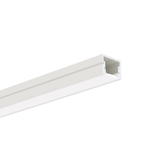 Profil aluminiu bandă LED PDS-4-PLUS, alb vopsit