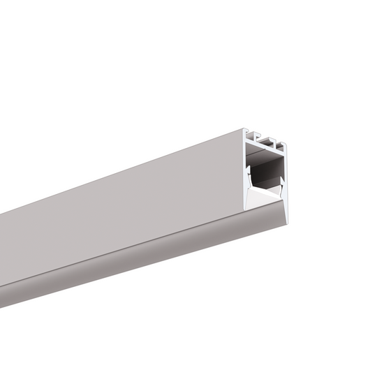 Profil aluminiu bandă LED PDS-ZMG, argintiu anodizat