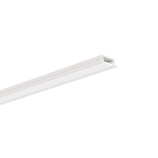 Profil aluminiu bandă LED MICRO-NK, alb vopsit