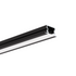 Profil aluminiu bandă LED PDS-NK, negru anodizat