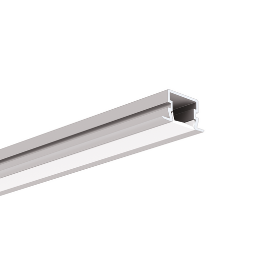Profil aluminiu bandă LED PDS-NK, argintiu anodizat